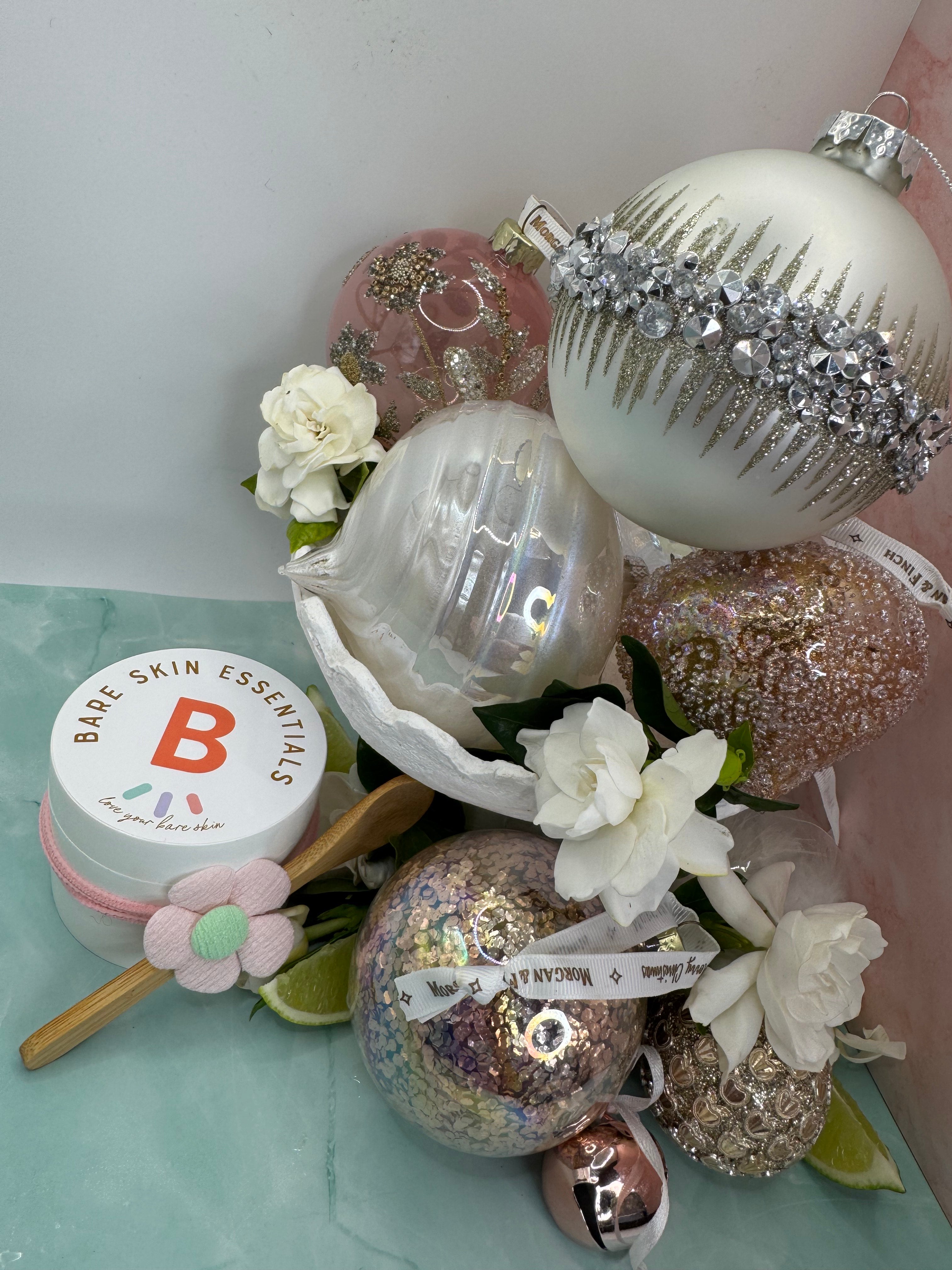 gardenia & lime, avocado  butter, body scrub limited edition Christmas 2025