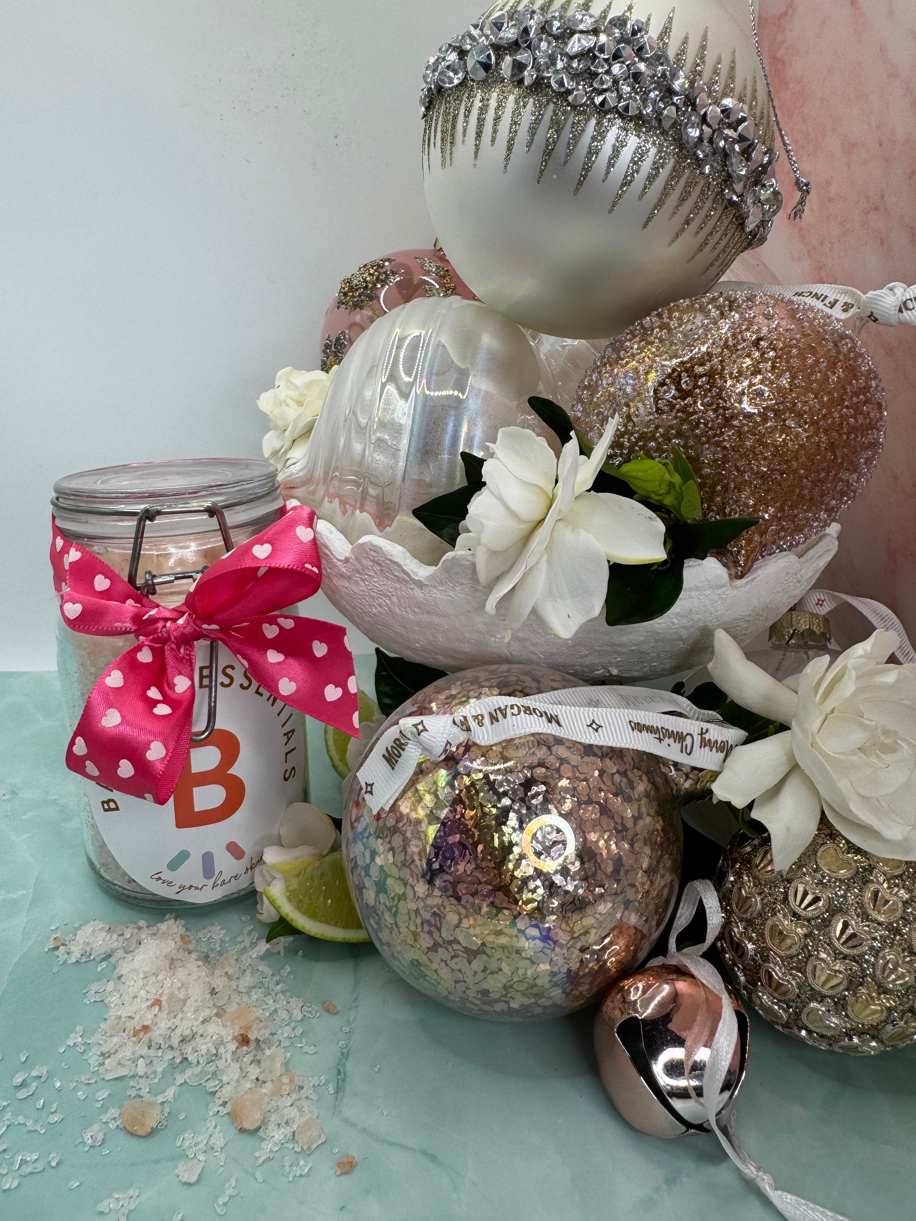 gardenia and lime body & foot soak,  limited edition Christmas 2025